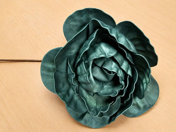 HB Jumbo Foam Flower On Stem Green