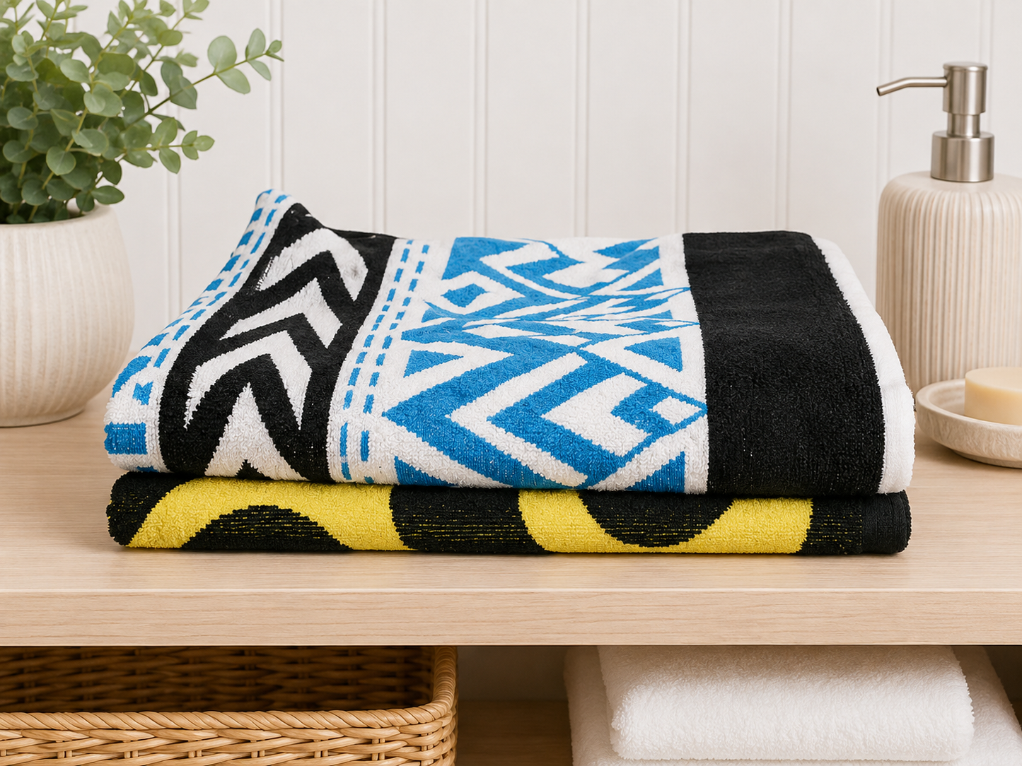 Jacquard Beach Towels 35x70