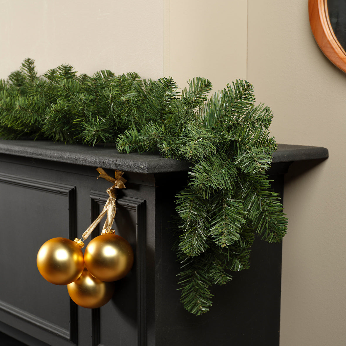 Garland 19.7in 9ft 328 Tips Grn In/Out