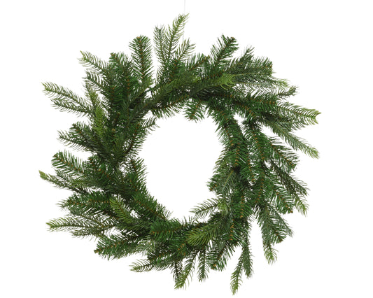 Wreath 31.5in 272 Tips Grn In/Out