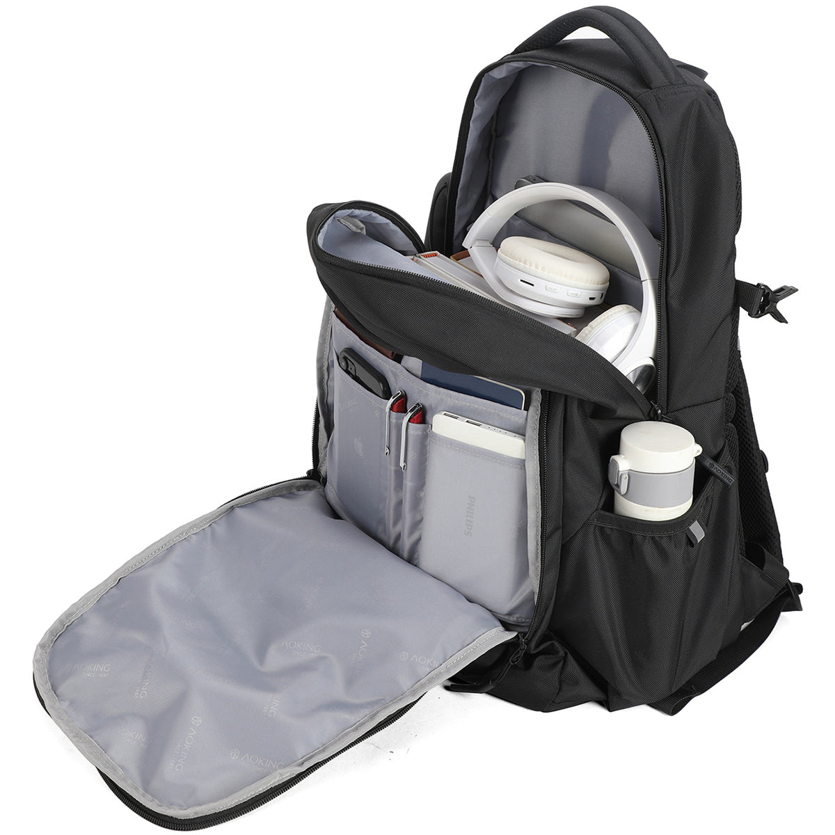 AK Backpacks Light Grey