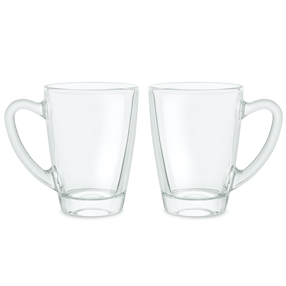 Boro Serene Glass Mug 2pc 195ml