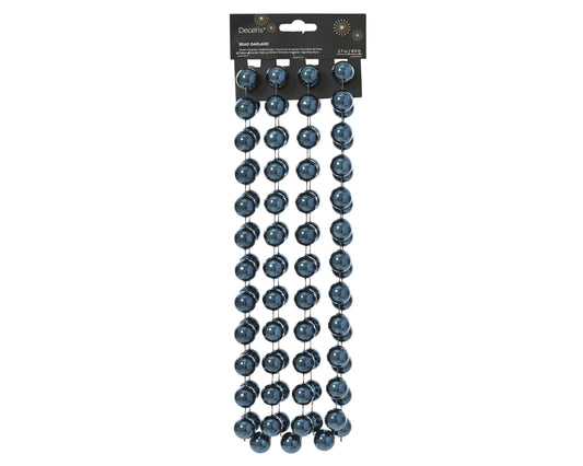 Bead Garland Nght Blue 9ft