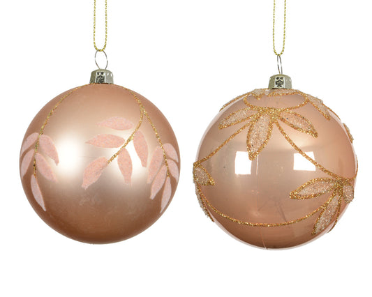 Bauble Polysty Peach Pearl