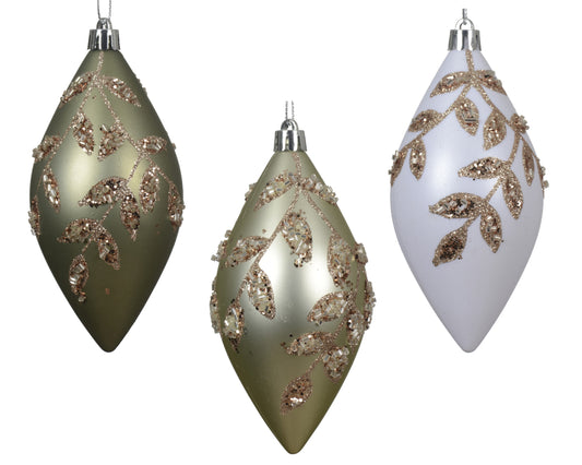 Shatterproof Olive 3Col Asst