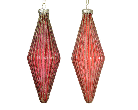 Diamond Glass Hanger 2Asst