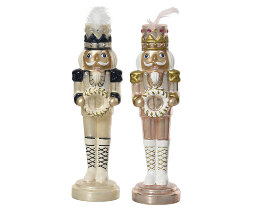 Nutcracker Glass 2Col Asst