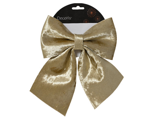Velvet Bow Polyester Pearl