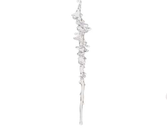 Icicle Plastic Clear 25cm