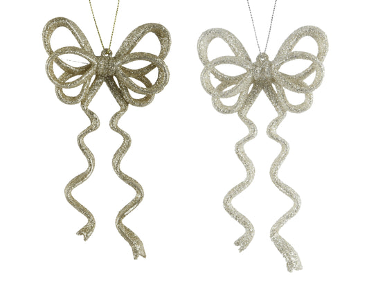 Acrylic Bow Polystyrene 2asst