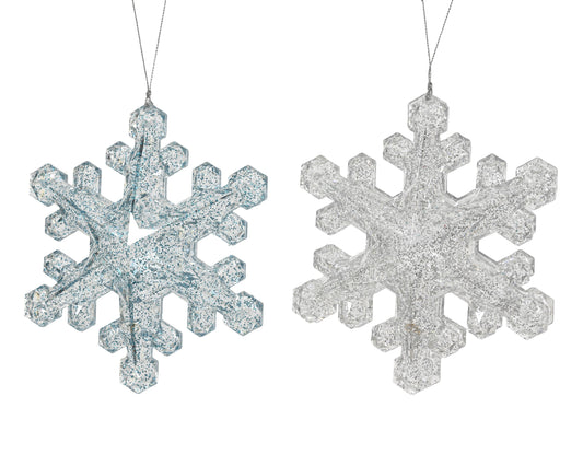 Snowflake Polysty 2Asst