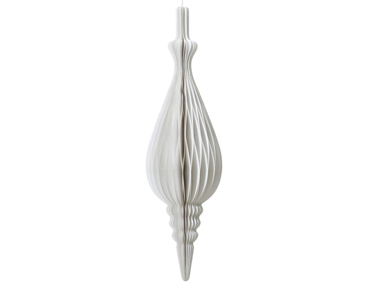 Ornament Paper Lantern White