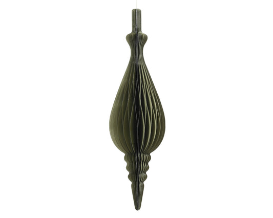 Ornament Paper Lantern Green