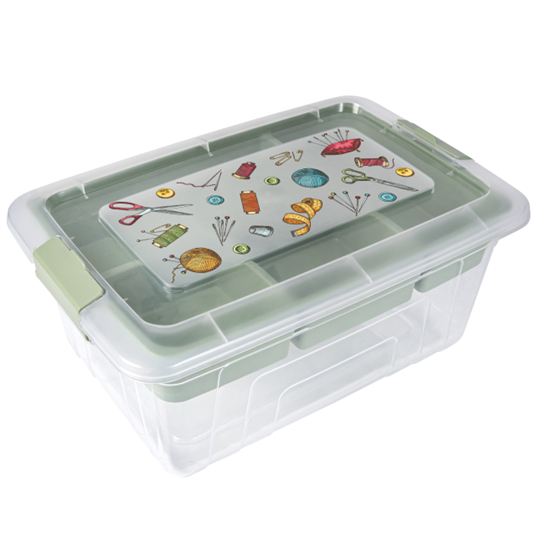 Deco Dvd Storage Bx 5.75lt Sew