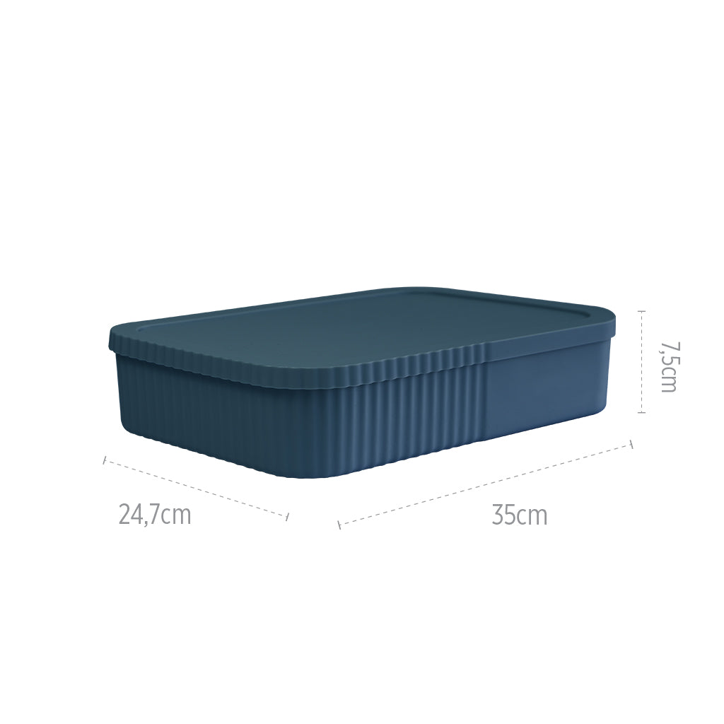 DB Slim Large Box w Lid 6Lt