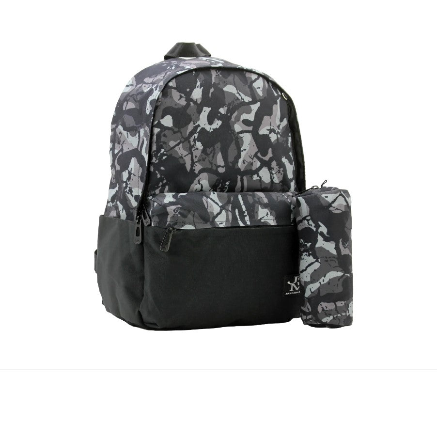 Printed Backpack 17in wPencil Case