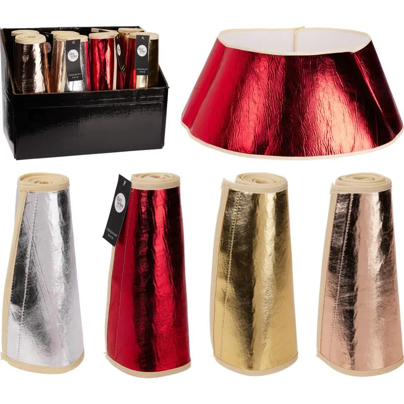 Shiny Tree Skirt Asst Col