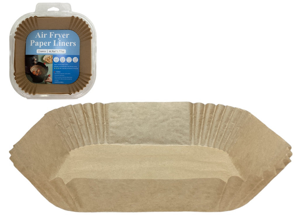 Air Fryer Paper Liners 50ct Square