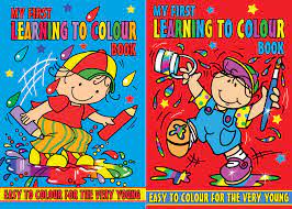 My First Learn To Colour Book