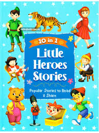 10 in 1 Little Heroes Stories Storybook