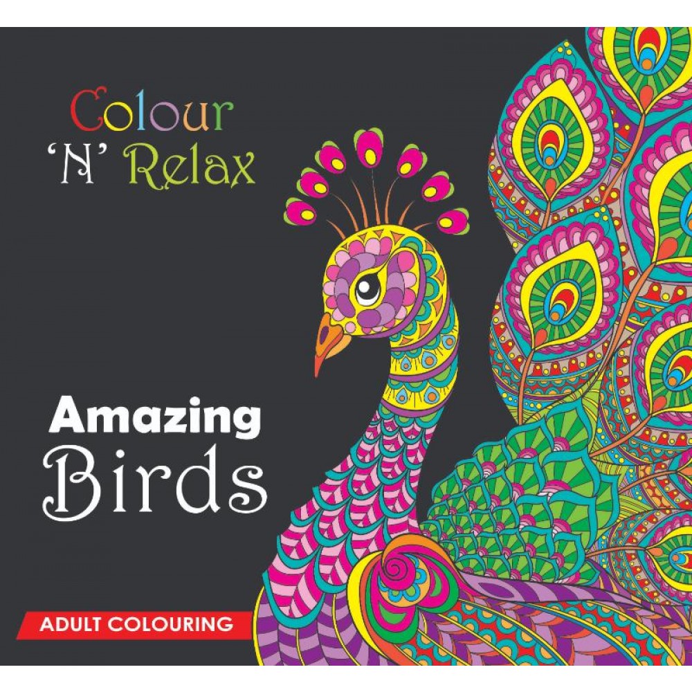 Adult Colour Book Amaze Bird