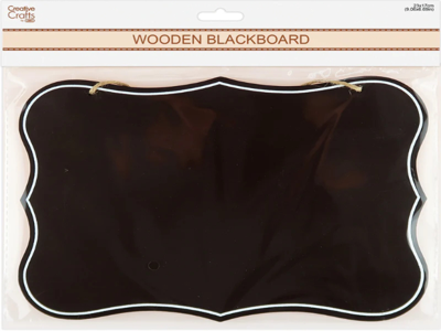 Wooden Blackboard Sign 17cm