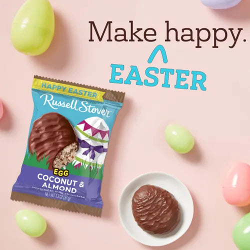 Easter Chocolate Egg Coconut/Almd Filling