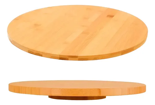 Rotating Bamboo Stand 30cm