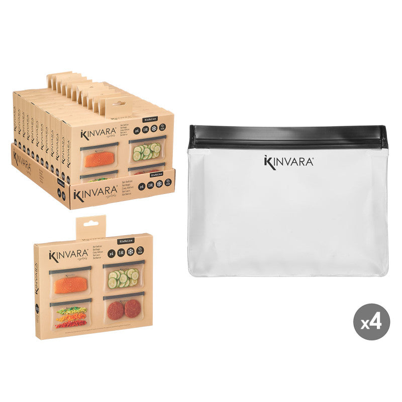Peva Bags 4pc 1.8Litre