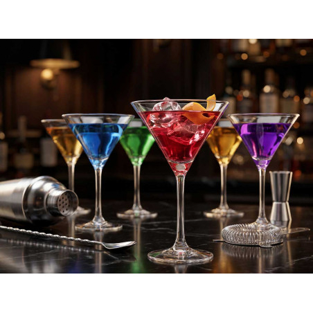Martini Glass Set 6pc 260ml