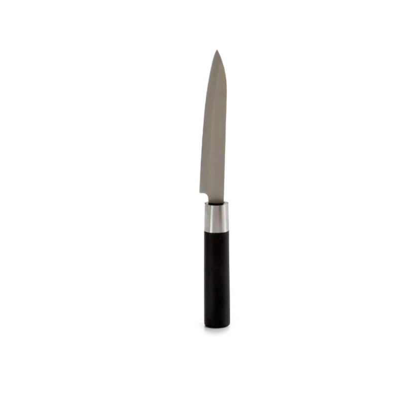 Paring Knife Stainless Steel wBlack Grip
