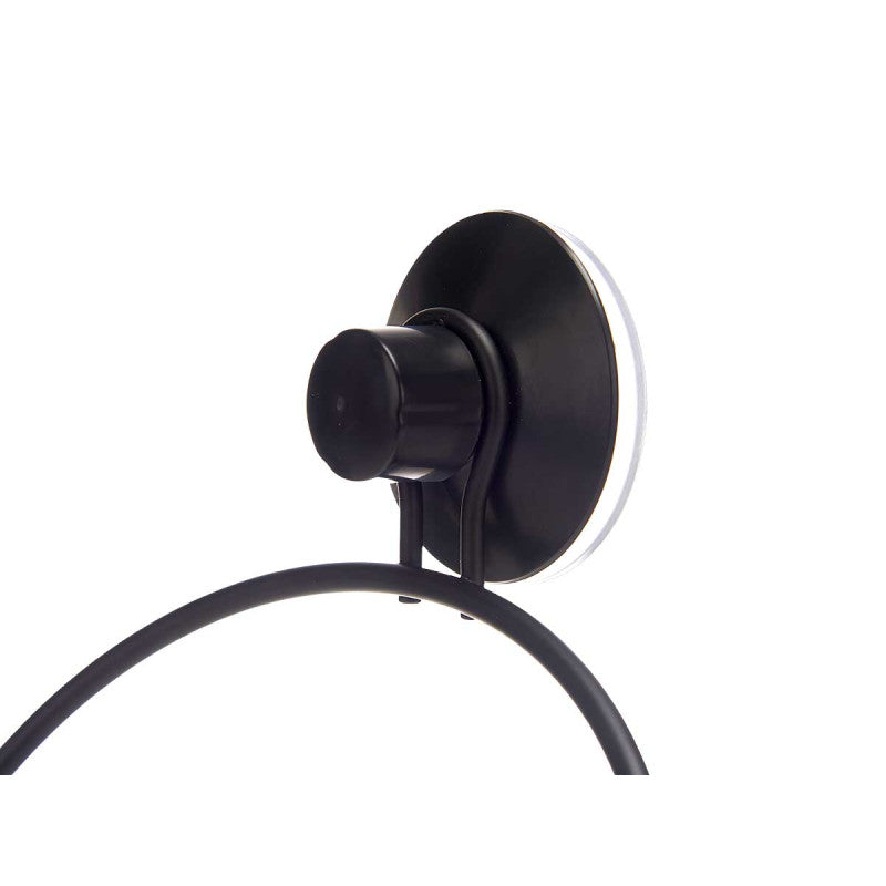 Towel Rack Met Matt Blk Sngl