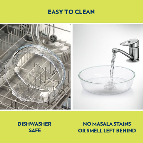 Glass Cake Dish 2L Round