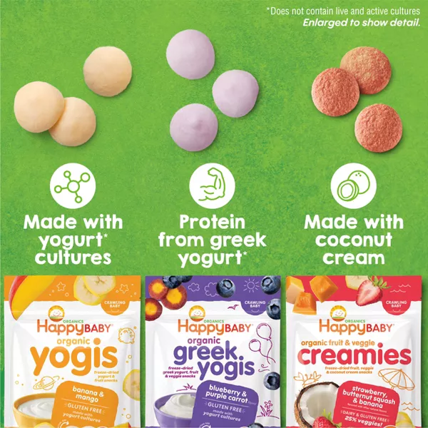 Creamies Apple, Sweet Potato and Kiwi 1oz