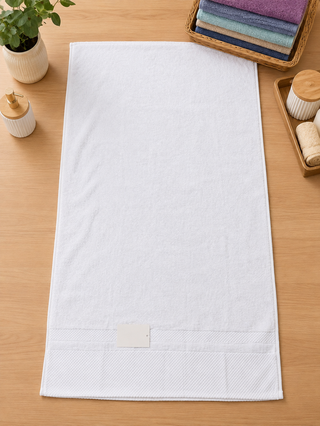 Soft Hand Towel 100% Cotton (50x90cm)