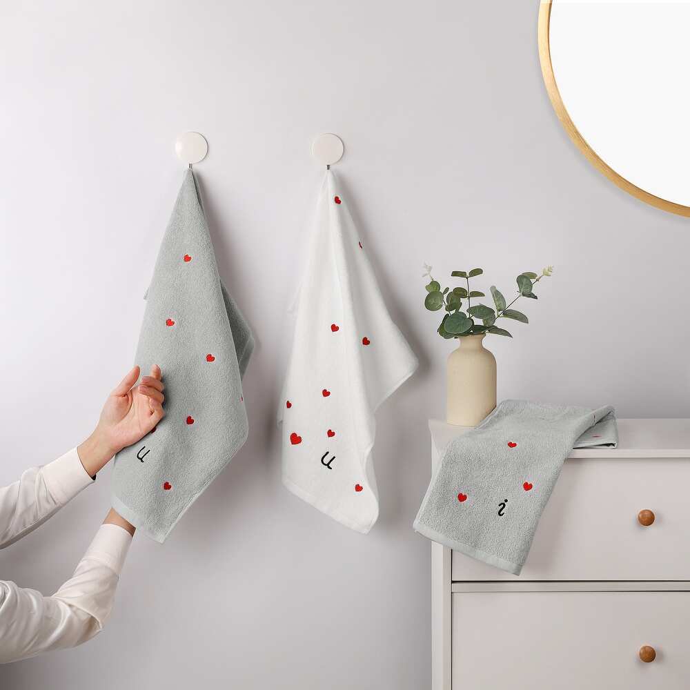 Kids Heart Hand Towel 100% Cotton (50x90cm)