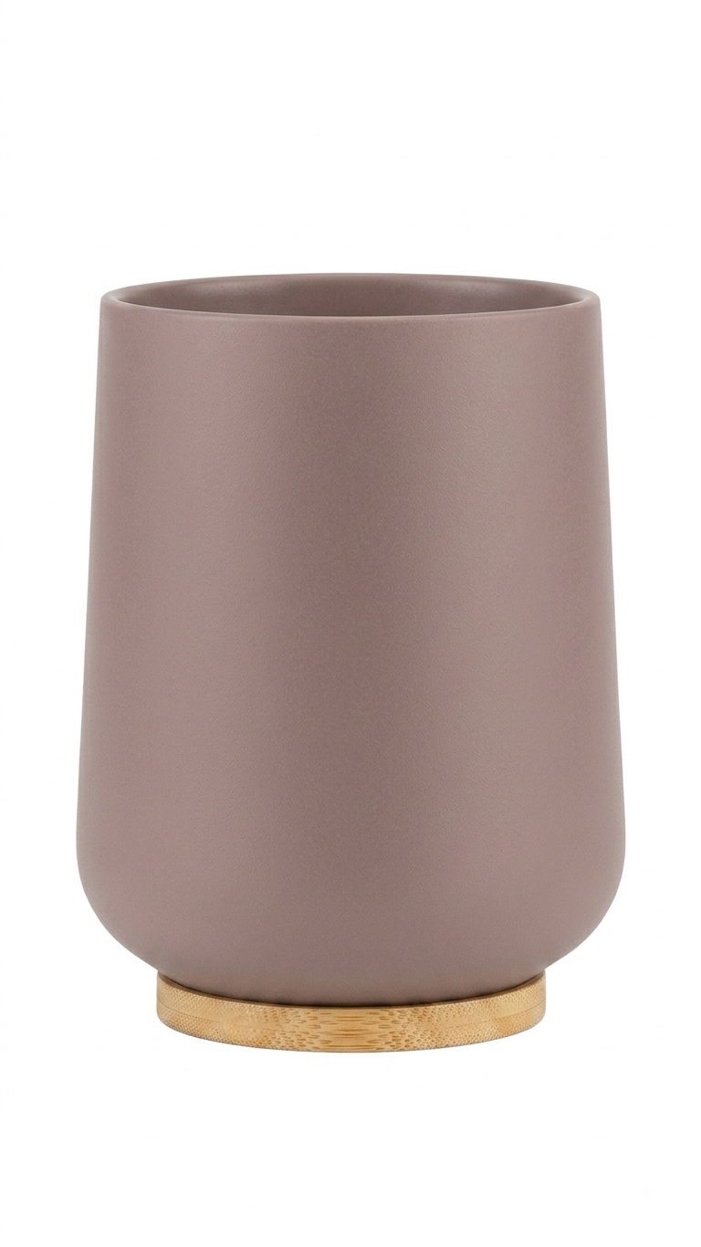 Multipurpose Bathroom Cup Brown