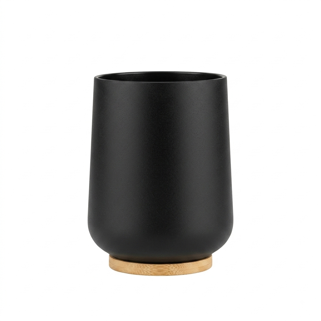 Multipurpose Bathroom Cup Black