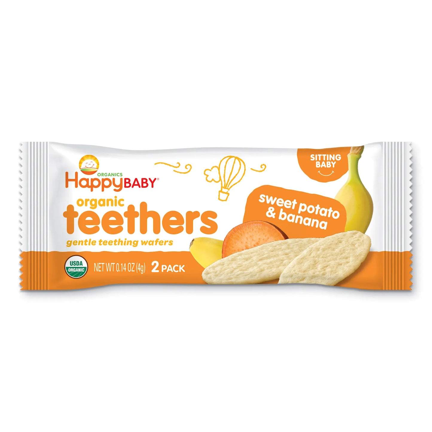 OHB Teethers SwtPot Banana 12pk