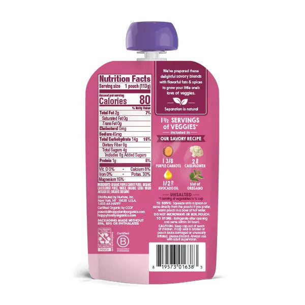 OHB Purp Carr Cauli Avo Oil4oz