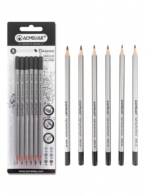 Acm Drawing Pencil 6pk