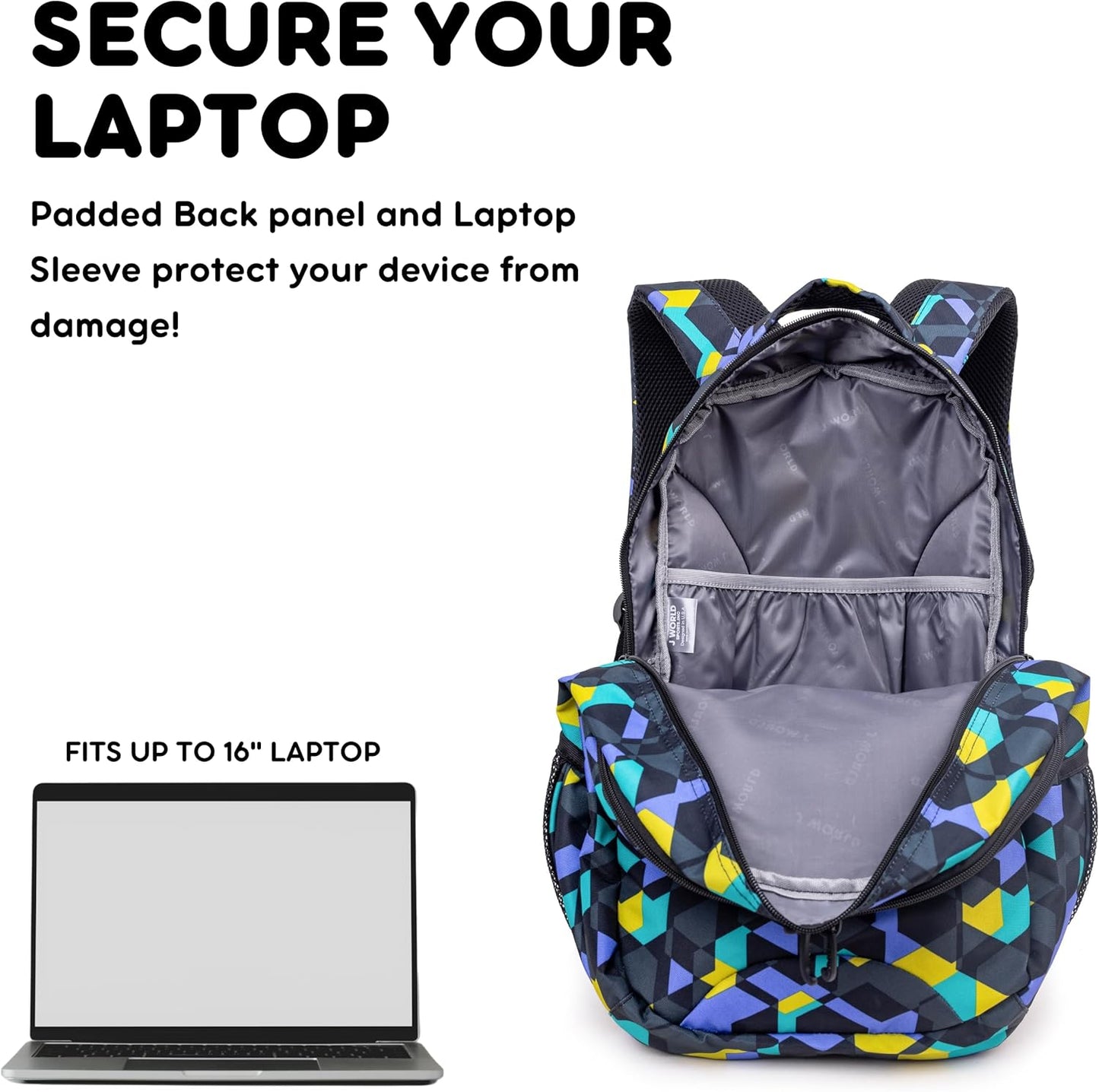 Cornelia Laptop Backpack Cubes