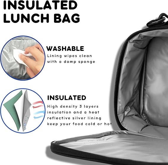 Cody Lunch Bag Black