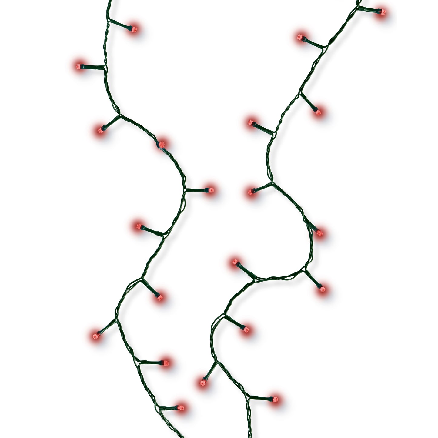 Budget String 100 LED Light Red