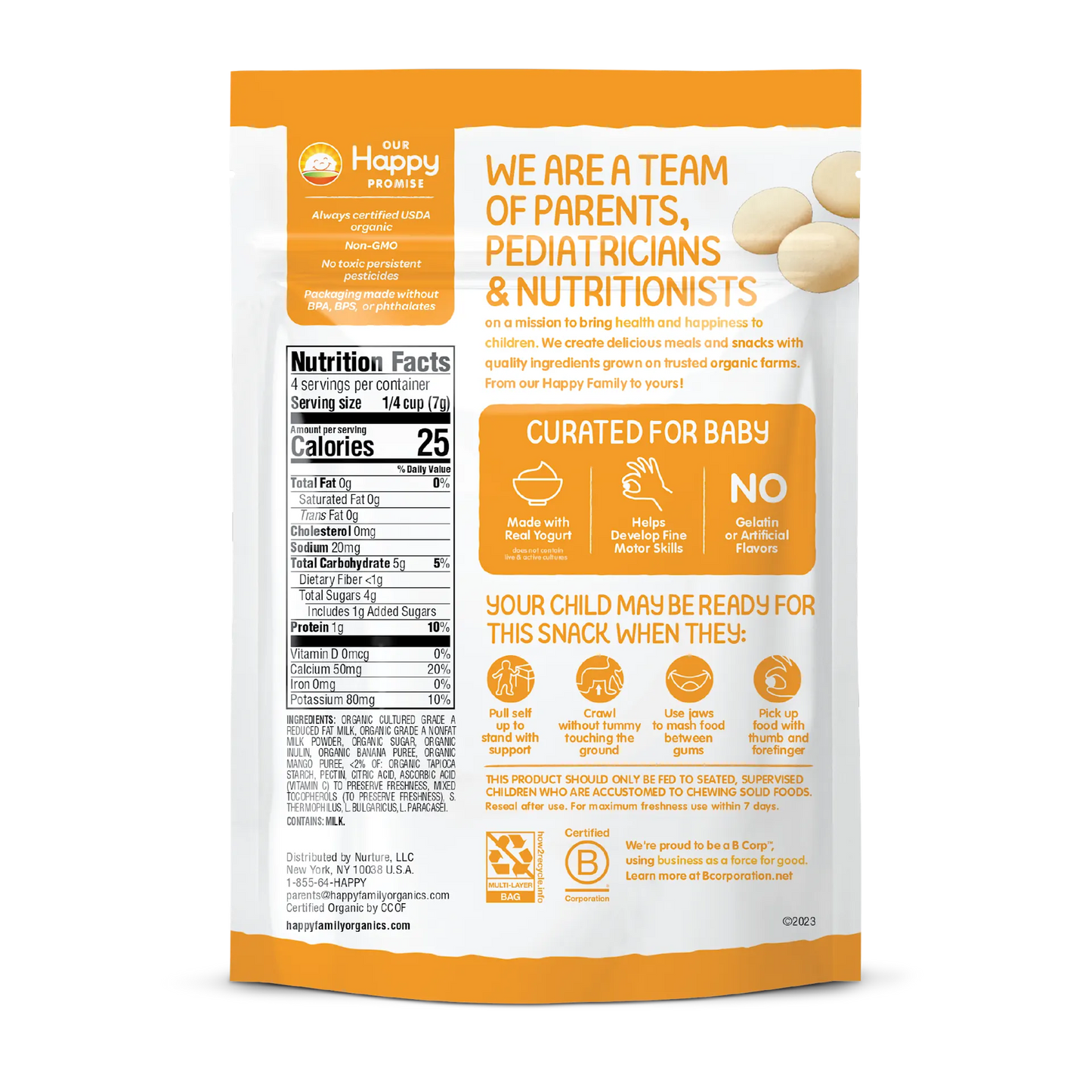 OHB Yogis Banana Mango 1oz
