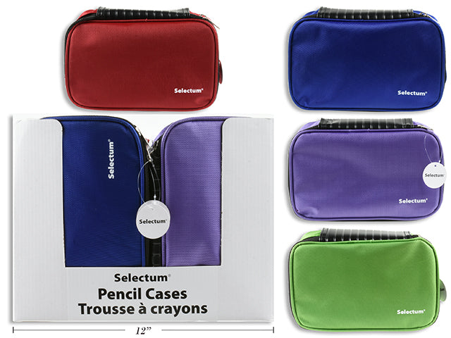 Rectangular Pencil Case 4Asst