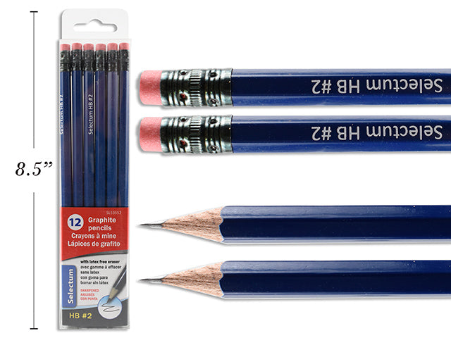 Selectum Graphite Pncl 12pk