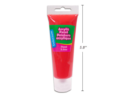 Acrylic Paint Red 75ml