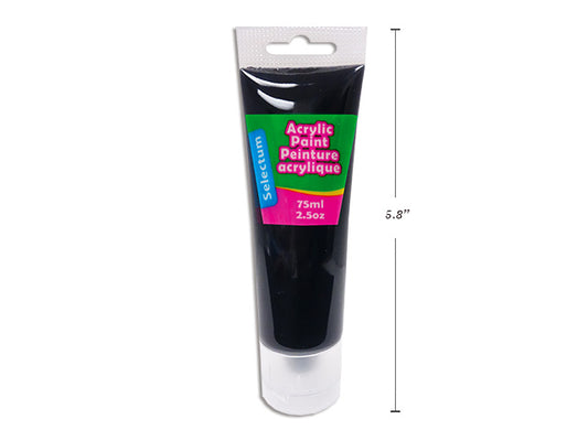 Acrylic Paint 75ml Black