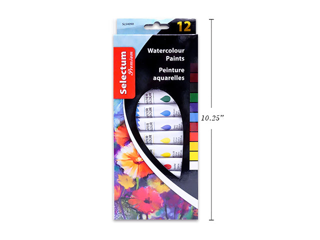 Watercolor Paints 12ml 12pc